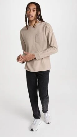 Vince Sueded Jersey Pocket Crew Tee -Shopbop vince5182312162 1667423636080 2 0. UX357 QL90