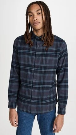 Vince Westlight Plaid Shirt
