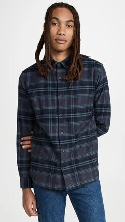 Vince Westlight Plaid Shirt -Shopbop vince5182717686 1667485277730 2 0. UX357 QL90