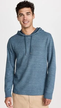 Vince H Thermal Pullover Hoodie -Shopbop vince518311ea40 1665694155381 2 0. UX357 QL90