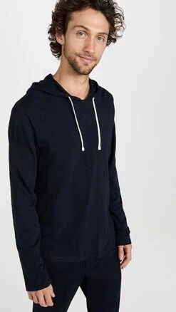 Vince Slub Popover Hoodie