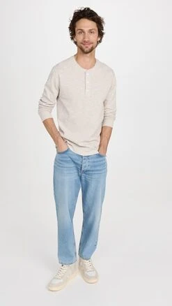 Vince Sun Faded Thermal Long Sleeve Henley 12 Vince Sun Faded Thermal Long Sleeve Henley -Shopbop vince5183947567 1670365114981 2 0. UX357 QL90