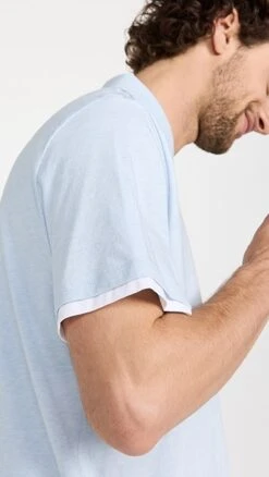 Vince Double Layer Short Sleeve Polo Shirt 13 Vince Double Layer Short Sleeve Polo Shirt -Shopbop vince518401ea47 1670428702173 2 0. UX357 QL90