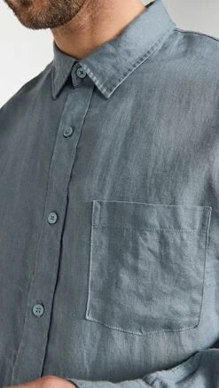 Vince Linen Shirt -Shopbop vince518411ea4a 1670428707051 2 0. UX357 QL90