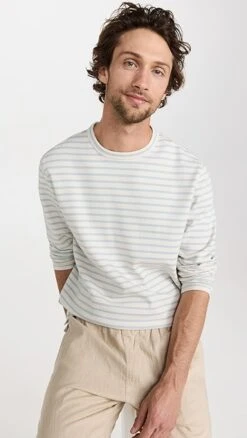 Vince Brenton Stripe Crew