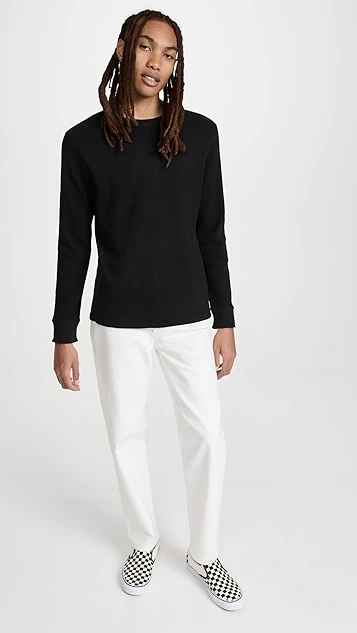 Vince Thermal Long Sleeve Crew Tee 6 Vince Thermal Long Sleeve Crew Tee - Image 4