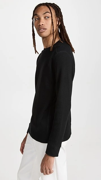 Vince Thermal Long Sleeve Crew Tee 5 Vince Thermal Long Sleeve Crew Tee - Image 3