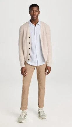 Vince Linen Stripe Button Down Shirt -Shopbop vince519481f245 1675271445596 2 0. UX357 QL90