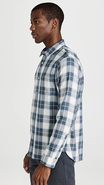 Vince Alps Plaid Long Sleeve Shirt 5 Vince Alps Plaid Long Sleeve Shirt - Image 3