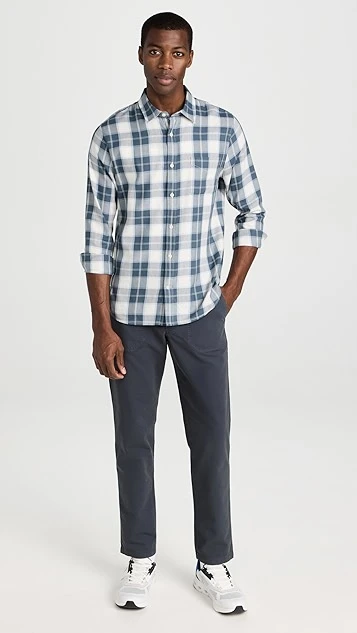 Vince Alps Plaid Long Sleeve Shirt 6 Vince Alps Plaid Long Sleeve Shirt - Image 4