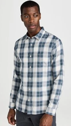 Vince Alps Plaid Long Sleeve Shirt 15 Vince Alps Plaid Long Sleeve Shirt -Shopbop vince5195320765 1675206471480 2 0. UX357 QL90