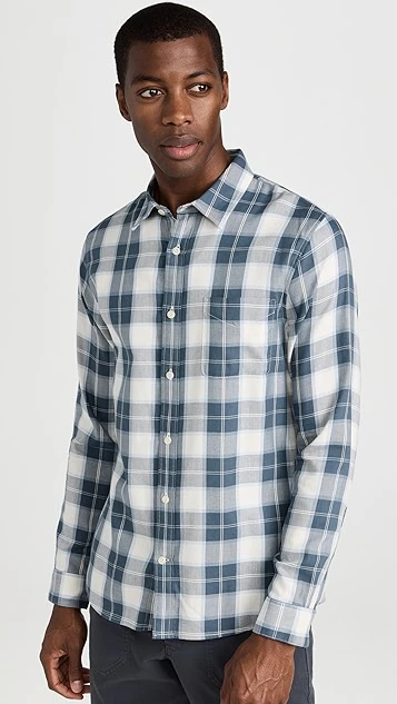 Vince Alps Plaid Long Sleeve Shirt 9 Vince Alps Plaid Long Sleeve Shirt - Image 7