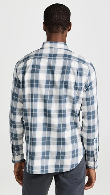 Vince Alps Plaid Long Sleeve Shirt 4 Vince Alps Plaid Long Sleeve Shirt - Image 2