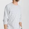 Vince Stripe Gauzy Crew Tee