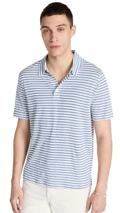 Vince Stripe Linen Polo 15 Vince Stripe Linen Polo -Shopbop vince519641f241 1683230912306 2 0. UX357 QL90