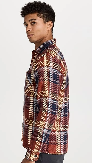 Wax London Union Check Whiting Overshirt 5 Wax London Union Check Whiting Overshirt - Image 3
