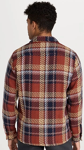 Wax London Union Check Whiting Overshirt 4 Wax London Union Check Whiting Overshirt - Image 2
