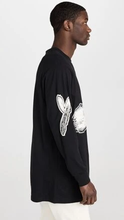 Y-3 Y-3 Graphic Logo Long Sleeve Tee -Shopbop ythre311731071b 1675895252689 2 0. UX357 QL90