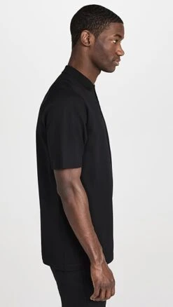 Y-3 Y-3 Short Sleeve Polo Shirt -Shopbop ythre311791071b 1676054492792 2 0. UX357 QL90